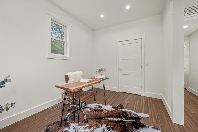 16 Anderson Rd, Pawling, NY 12564 - office space with wood finished floors, baseboards, and recessed lighting