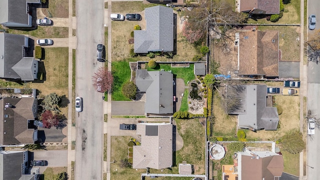 birds eye view of property featuring a residential view
