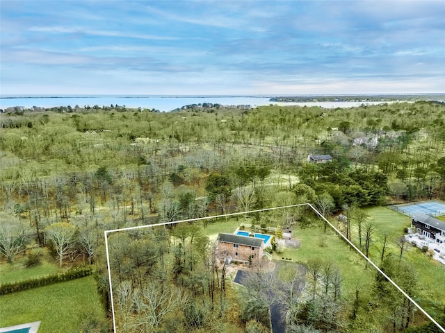 280 Shinnecock Hills Rd, Southampton, NY 11968 - aerial view with a water view