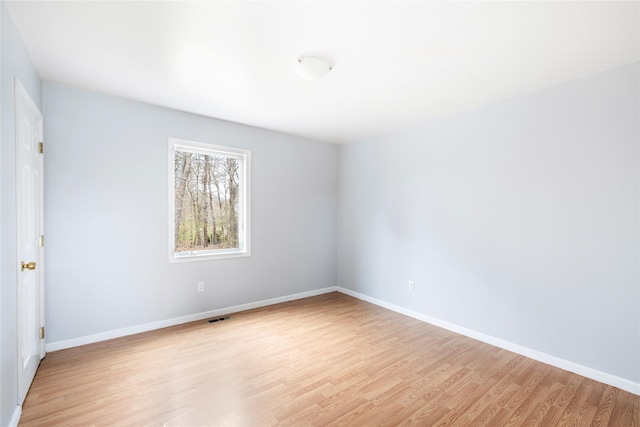 280 Shinnecock Hills Rd, Southampton, NY 11968 - spare room featuring light wood-style floors, baseboards, and visible vents