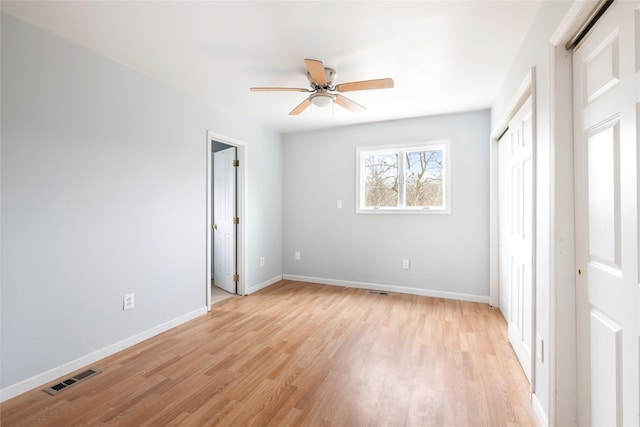 280 Shinnecock Hills Rd, Southampton, NY 11968 - unfurnished bedroom with baseboards, visible vents, and light wood-style flooring