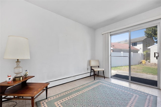 1 Magenta St, Hicksville, NY 11801 - living area with a baseboard radiator
