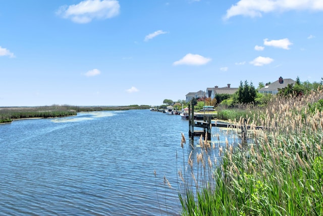 27 True Harbour Way W, Islip, NY 11795 - water view with a boat dock