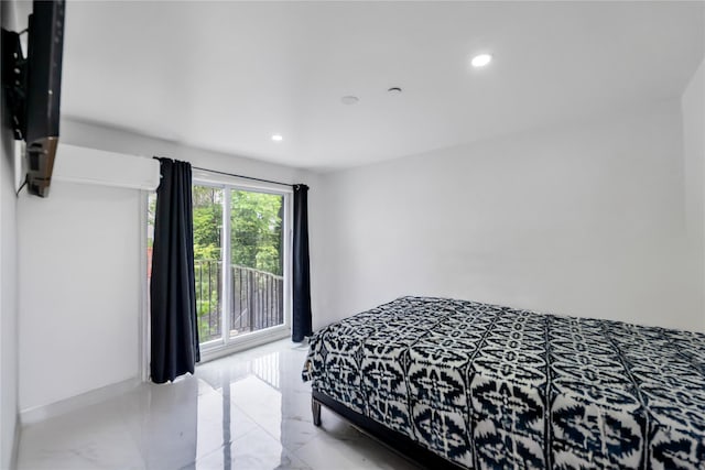324 Ralph Ave, Brooklyn, NY 11233 - bedroom featuring marble finish flooring and recessed lighting