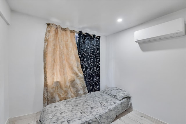 324 Ralph Ave, Brooklyn, NY 11233 - sitting room featuring a wall mounted AC and recessed lighting