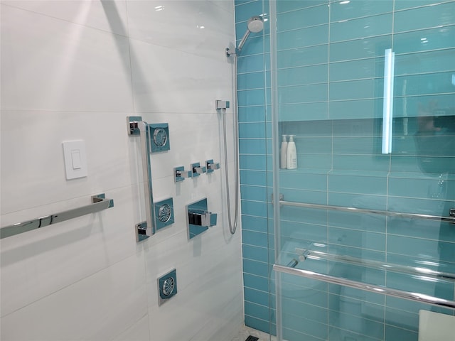 143-07 Rose Ave, Flushing, NY 11355 - bathroom with a shower stall