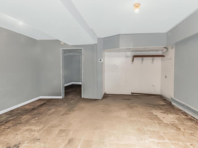 view of bonus room