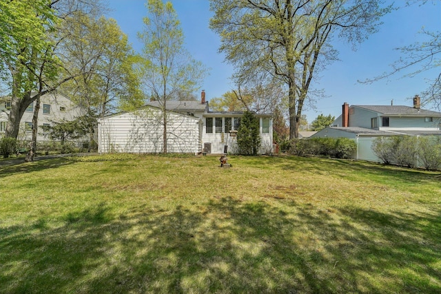 103 S Nauraushaun Rd, Pearl River, NY 10965 - view of yard with fence