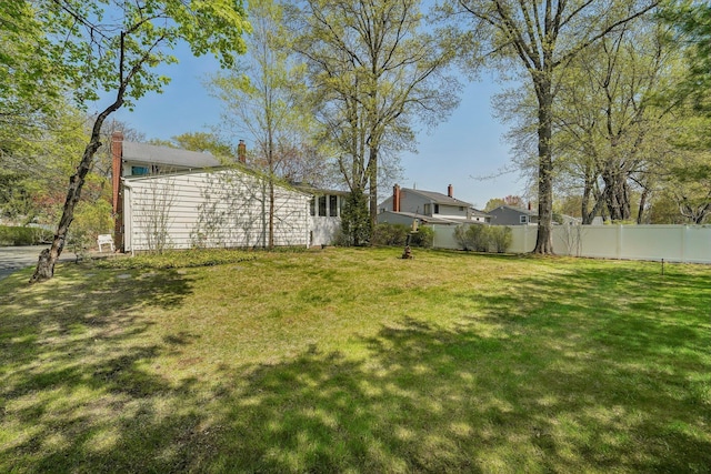 103 S Nauraushaun Rd, Pearl River, NY 10965 - view of yard featuring fence