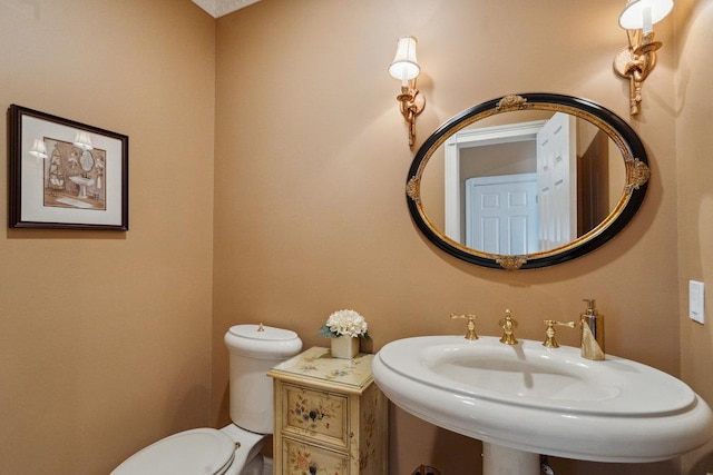 44 Netz Pl, Albertson, NY 11507 - half bath featuring toilet and a sink