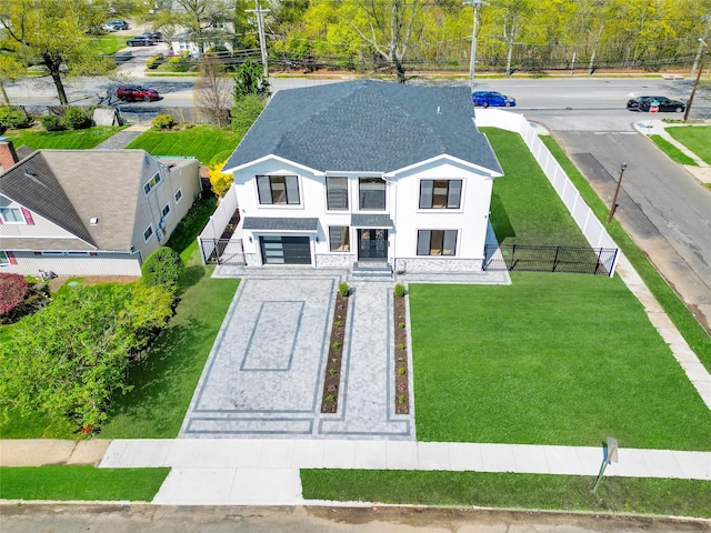 bird's eye view