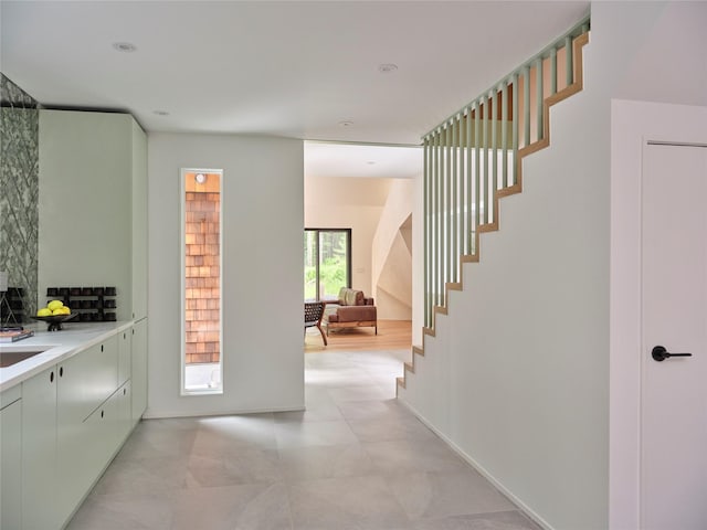 64 Hoyt Rd, Glen Spey, NY 12737 - kitchen with light countertops and backsplash