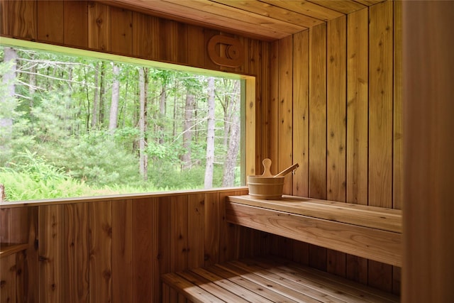 64 Hoyt Rd, Glen Spey, NY 12737 - relaxing sauna with wooden walls