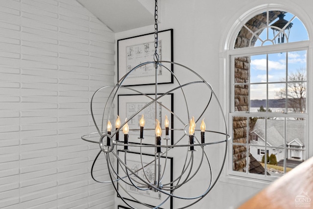 67 Latham Cir, Saugerties, NY 12477 - details featuring a notable chandelier