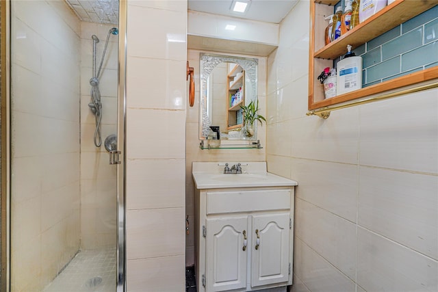 366 Neal Dow Ave, Staten Island, NY 10314 - full bathroom with a shower stall and vanity