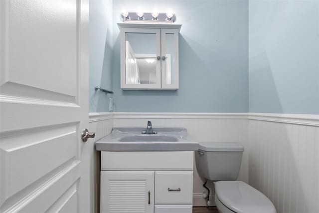 110 Gedney St, Nyack, NY 10960 - bathroom featuring wainscoting and vanity