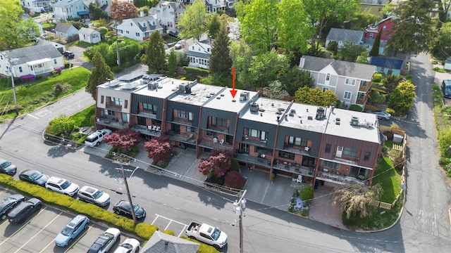 110 Gedney St, Nyack, NY 10960 - aerial perspective of suburban area