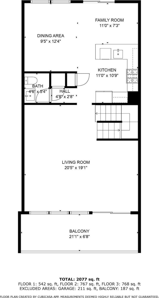 110 Gedney St, Nyack, NY 10960 - view of room layout