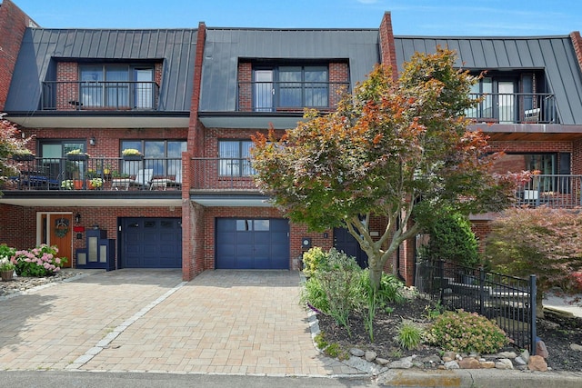 110 Gedney St, Nyack, NY 10960 - view of property with driveway and an attached garage