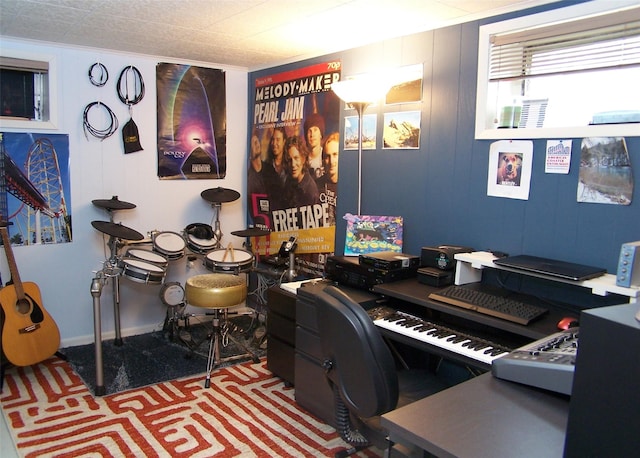 view of office
