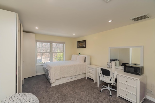 13 Orr-Hatch Dr, Cornwall, NY 12518 - bedroom featuring dark carpet, recessed lighting, and an office area