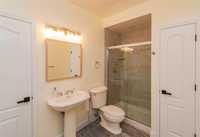 13 Orr-Hatch Dr, Cornwall, NY 12518 - full bath with a shower stall, baseboards, and toilet