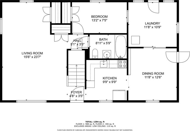 floor plan / room layout