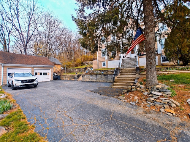 635 N Division St, Peekskill, NY 10566 - view of road with stairs and driveway