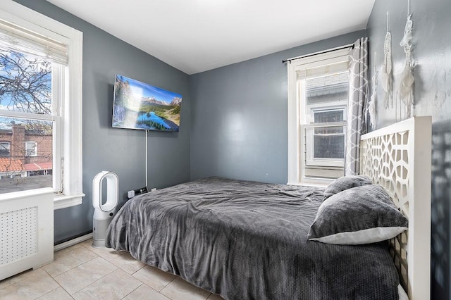 26-18 92nd St, East Elmhurst, NY 11369 - bedroom with tile patterned flooring