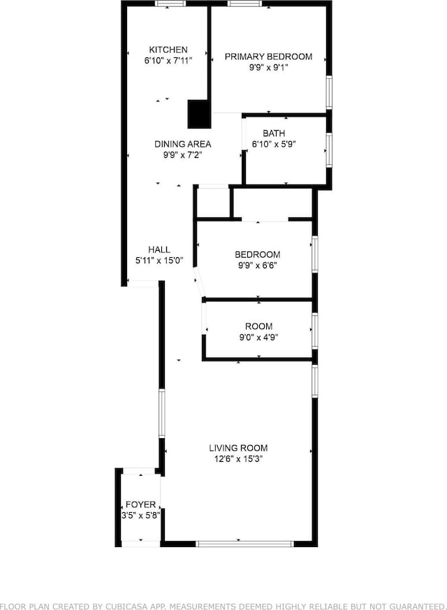 26-18 92nd St, East Elmhurst, NY 11369 - floor plan / room layout
