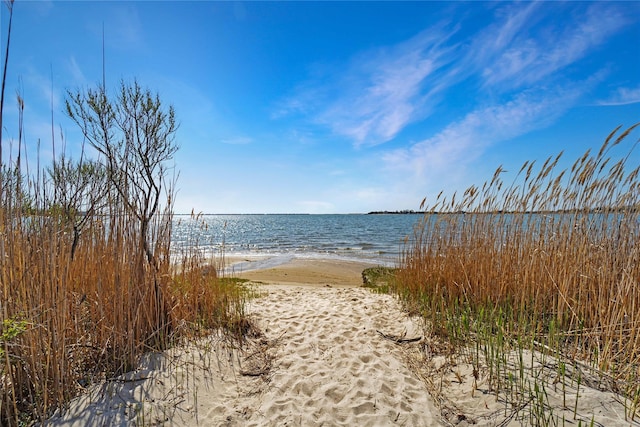 48 Watchogue Ave, East Moriches, NY 11940 - water view with a beach view