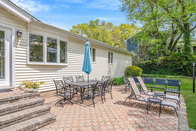 57 Seward Dr, Dix Hills, NY 11746 - view of patio / terrace with outdoor dining space