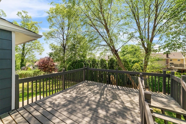 view of deck