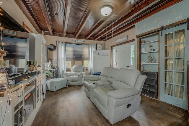 46 Satinwood Rd, Rocky Point, NY 11778 - living room with wood finished floors