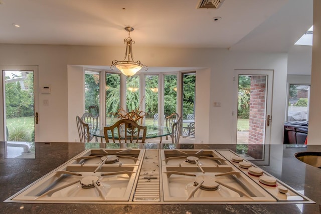 21629 28th Ave, Bayside, NY 11360 - dining area featuring visible vents
