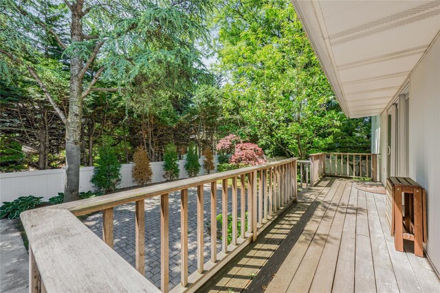 96 Mulberry Ave, Garden City, NY 11530 - view of deck
