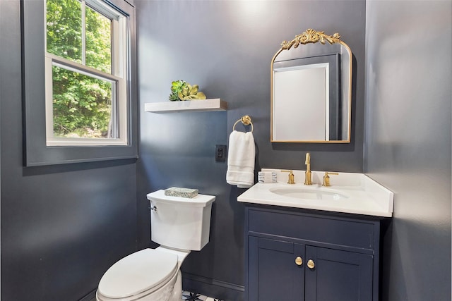 53 Jay St, Katonah, NY 10536 - bathroom featuring vanity and toilet
