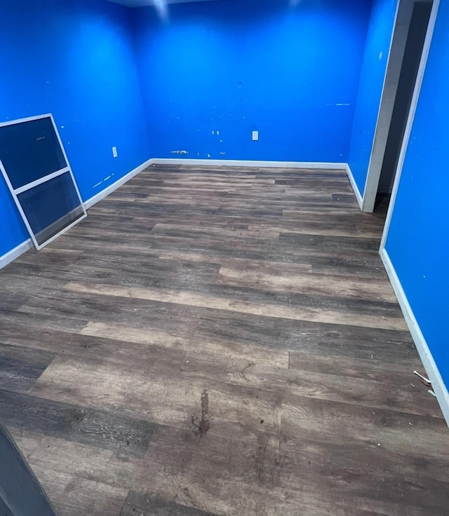 119 Broadfield Rd, Hempstead, NY 11550 - empty room with baseboards and wood finished floors
