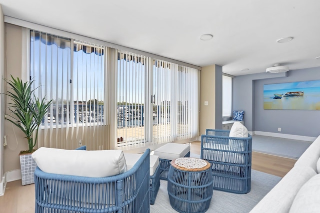 18 Shady Glen Ct Unit 302, New Rochelle, NY 10805 - interior space featuring baseboards and wood finished floors