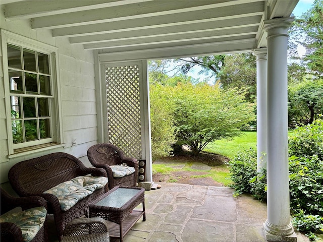 12 W Mall Dr, West Hills, NY 11743 - view of patio