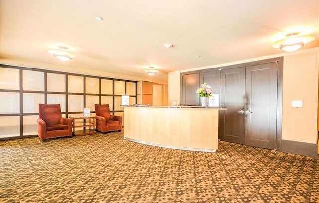 view of welcome area