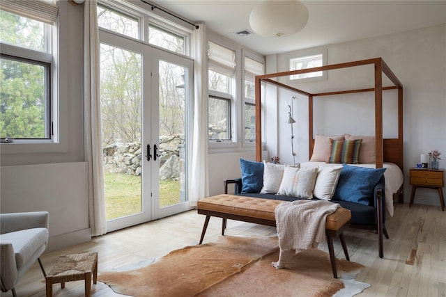 21 Private Way, Garrison, NY 10524 - sunroom featuring visible vents, a healthy amount of sunlight, and french doors
