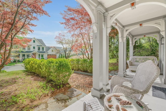 64 Paulding Ave, Cold Spring, NY 10516 - view of patio with a porch