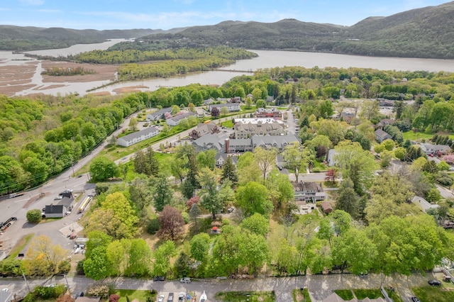 64 Paulding Ave, Cold Spring, NY 10516 - bird's eye view with a water and mountain view