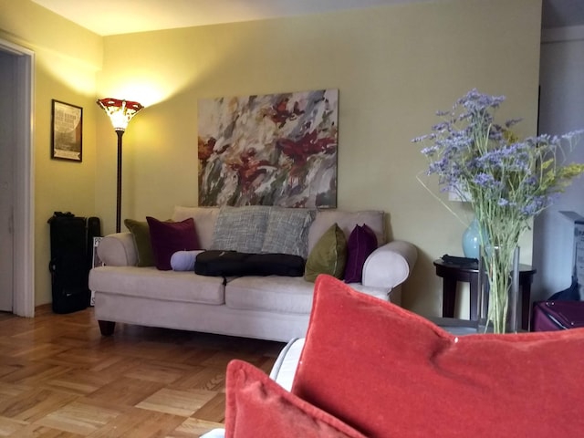 view of living area