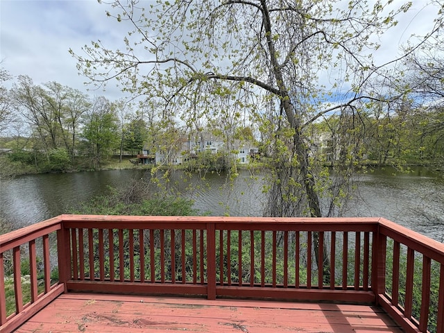 115 Turnberry Ct, Poughkeepsie, NY 12603 - deck featuring a water view