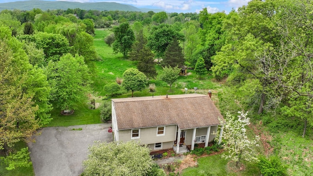 15 Hickory Hill Dr, Warwick, NY 10990 - view of subject property featuring a mountain backdrop and a forest