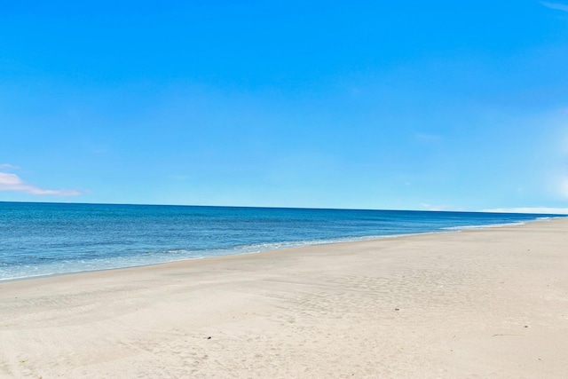 water view featuring a view of the beach
