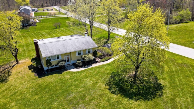 aerial view