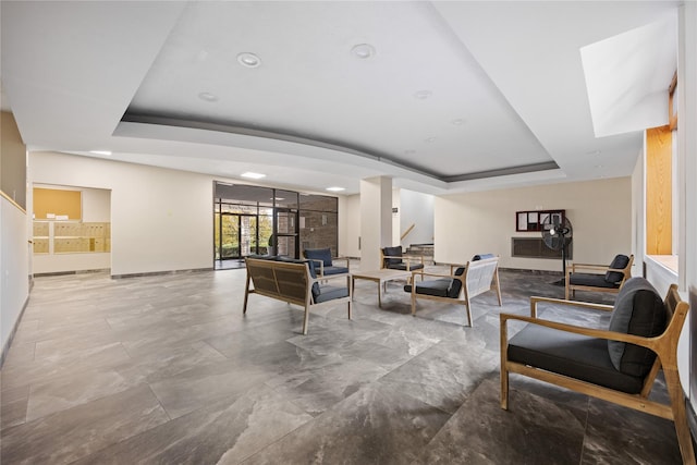 common area featuring stairway